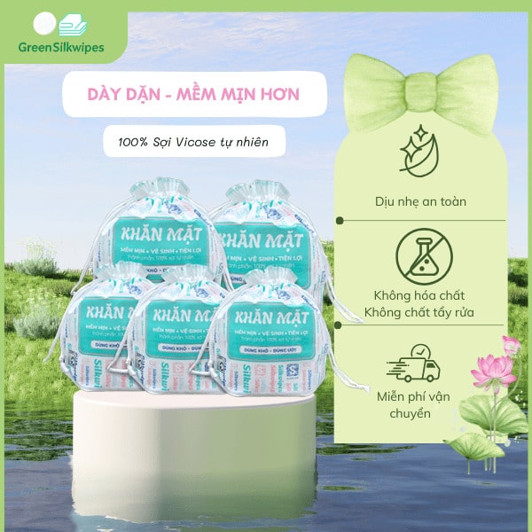 Combo khăn mặt khô