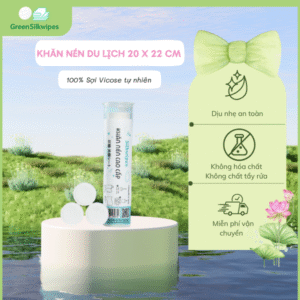 Khăn tắm nén dạng nhỏ