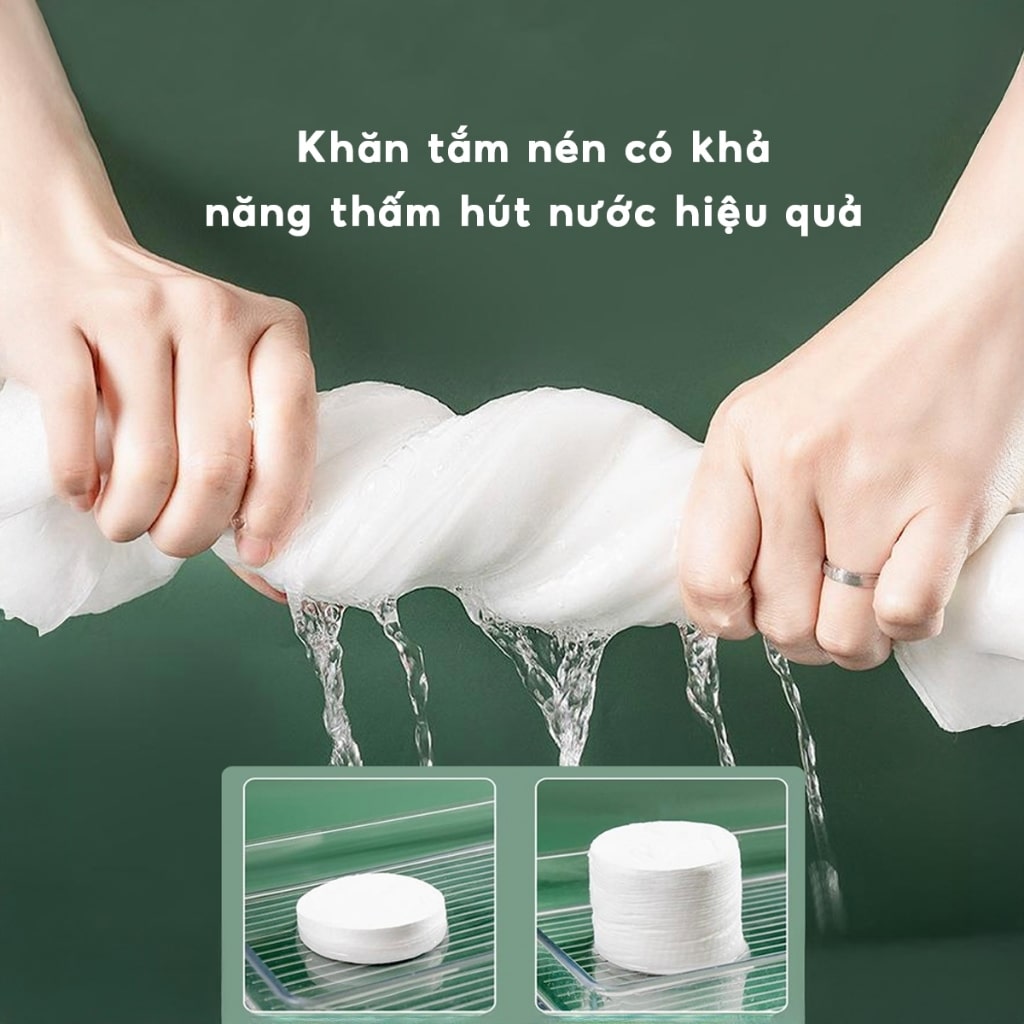 Khăn tắm nén