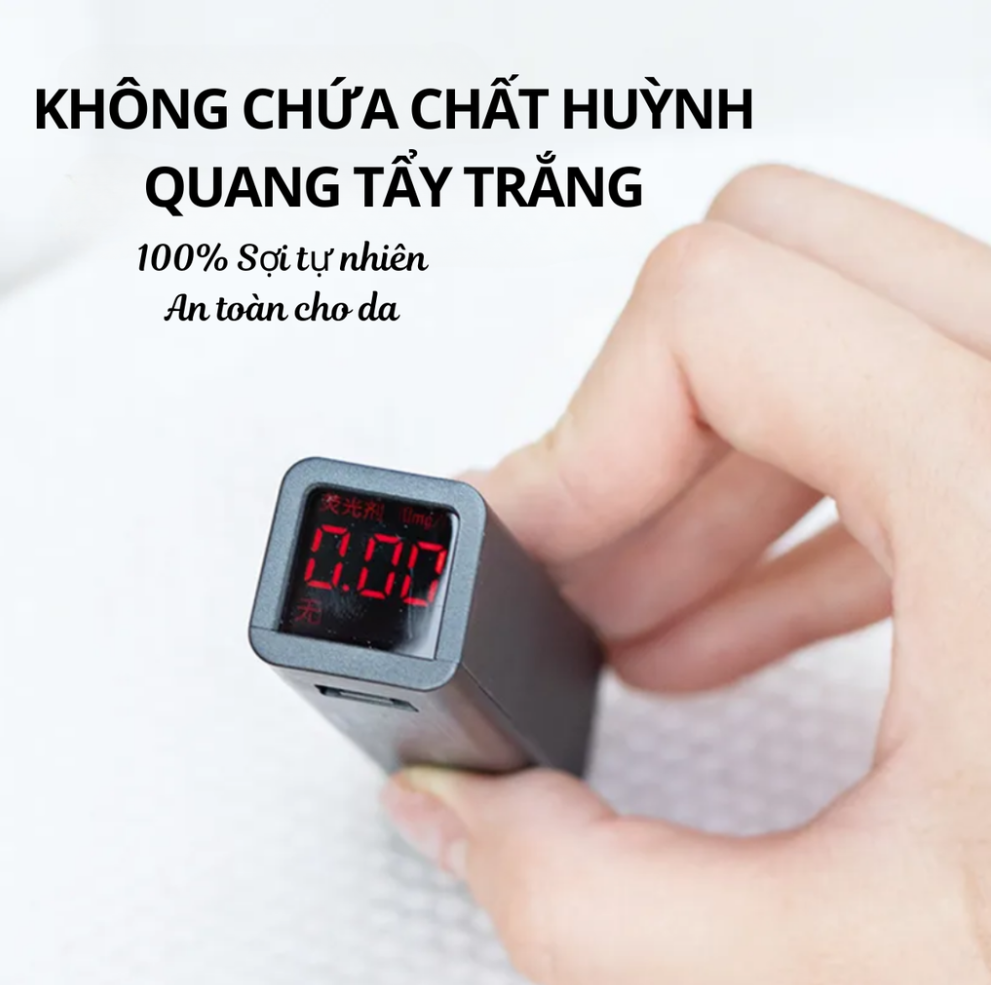 Khăn mặt khô không chưa chất huỳnh quang