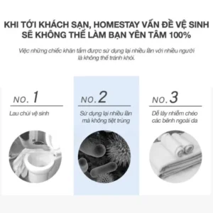 Khăn mặt nén dùng một lần