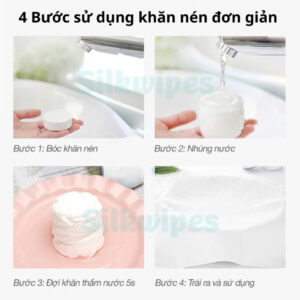 Khăn mặt nén và cách sử dụng