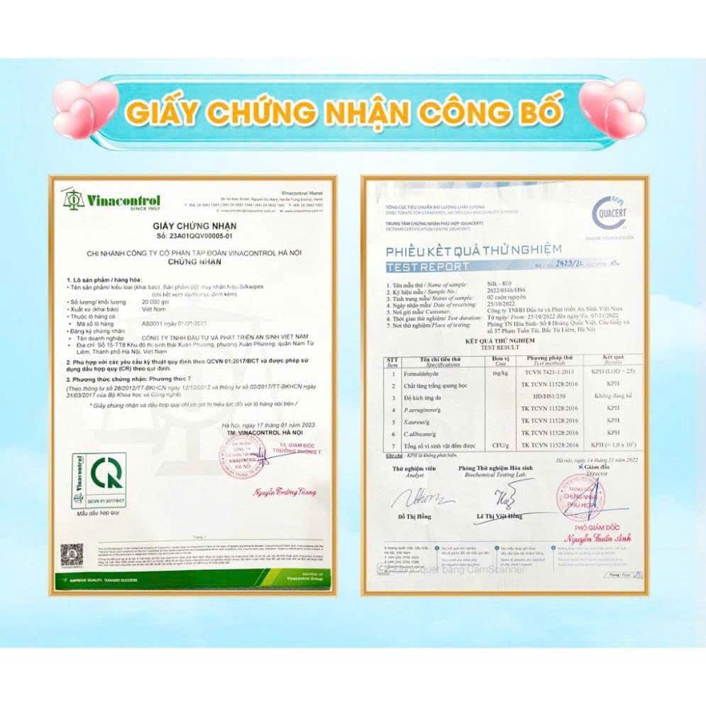 Giấy chứng nhận công bố sản phẩm