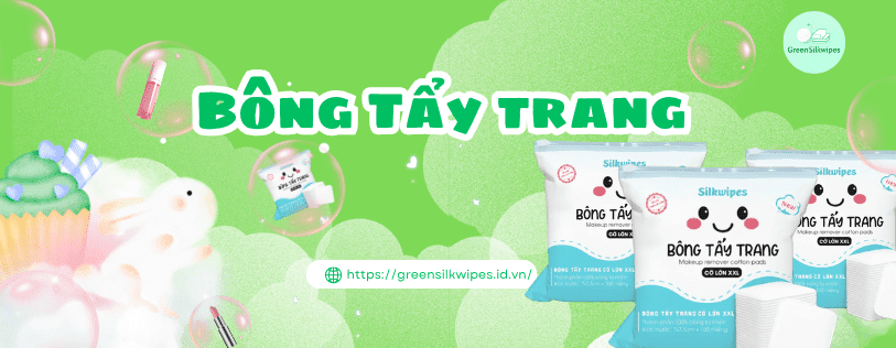 banner Bông Tẩy trang